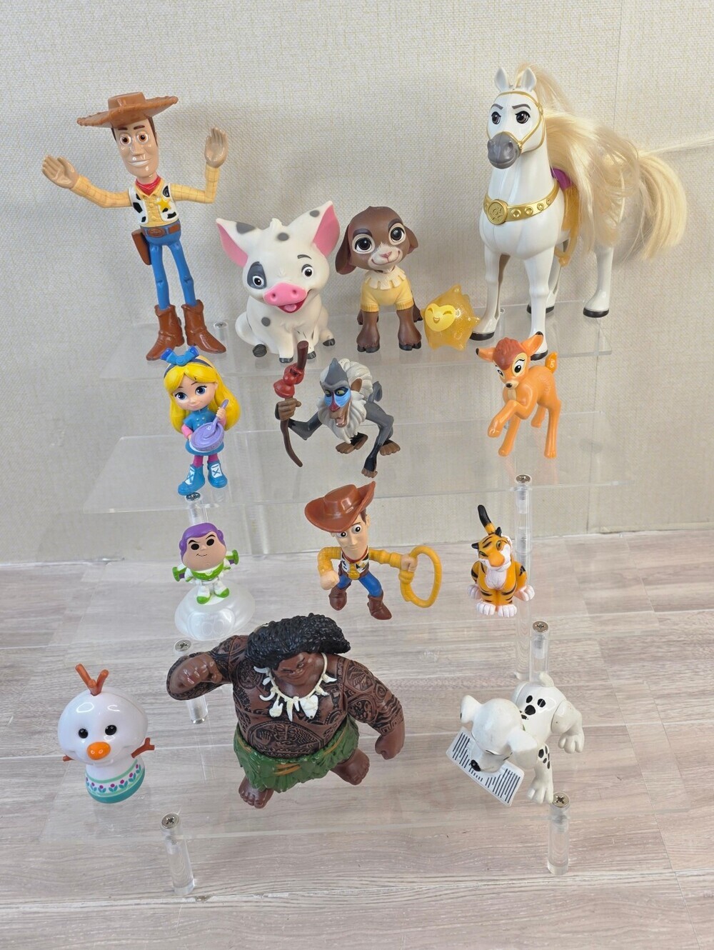 Disney Toy Figure Bundle - Assorted Characters